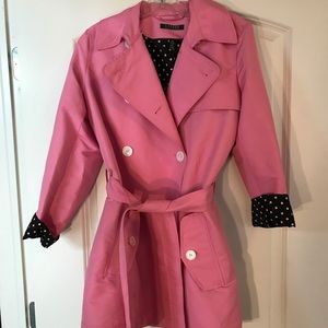 Ralph Lauren pink button/tie jacket